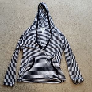 Ann taylor loft striped pull over